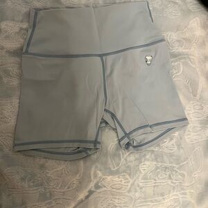 Women's Light Blue Bike Shorts